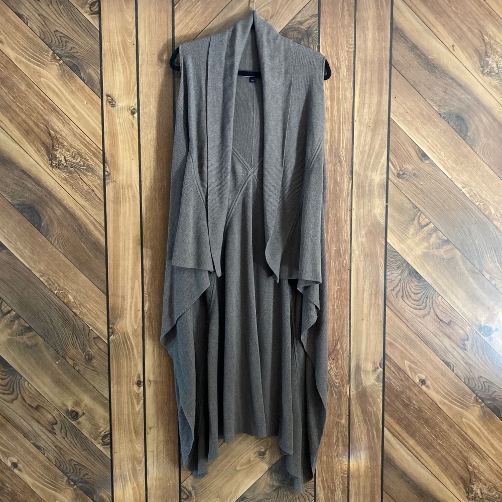 Taupe Peruvian Connection Cascading Pima Cotton V… - image 1